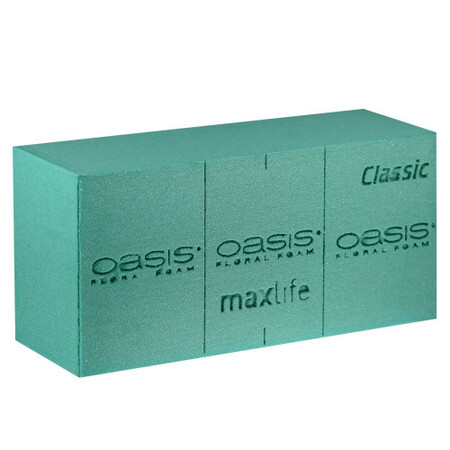 Флористическая пена - Брикет срез Классик (Oasis® Classic Fresh Floral Fo), Германия