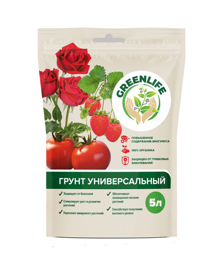 Грунт универсальный GREEN LIFE